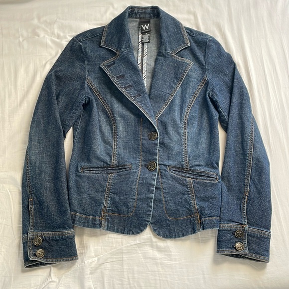 W Work to Weekend Jackets & Blazers - W Work to Weekend Jean Blazer